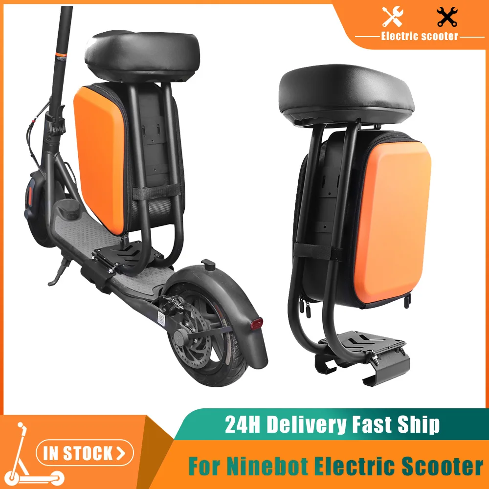 Multifunctional Chair Seat For Ninebot F20 F25 F30 F40 Electric Scooter Storage Shock-absorbing Seat Capacity Comfortable Seats
Multifunctional Chair Seat For Ninebot F20 F25 F30 F40 Electric Scooter Storage Shock-absorbing Seat Capacity Comfortable Seats