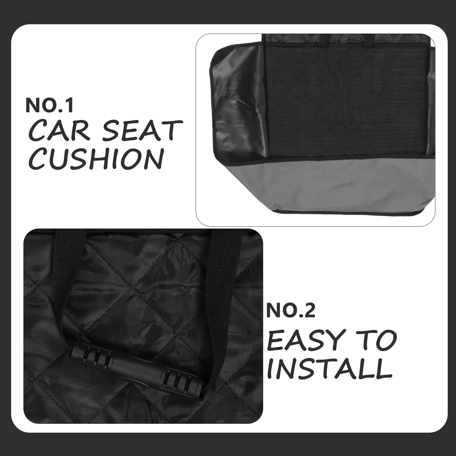 Covers Oxford Cloth Waterproof Grey Color Durable Material Easy Installation Universal Design Most Cars Seat Cover For Dog Seat
Covers Oxford Cloth Waterproof Grey Color Durable Material Easy Installation Universal Design Most Cars Seat Cover For Dog Seat