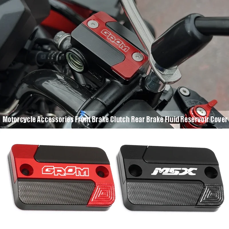 For Honda MSX125 Grom MSX 125 GROM125 CNC Motorcycle Accessories Aluminum Front Brake Fluid Fuel Reservoir Tank Cap Cover
For Honda MSX125 Grom MSX 125 GROM125 CNC Motorcycle Accessories Aluminum Front Brake Fluid Fuel Reservoir Tank Cap Cover