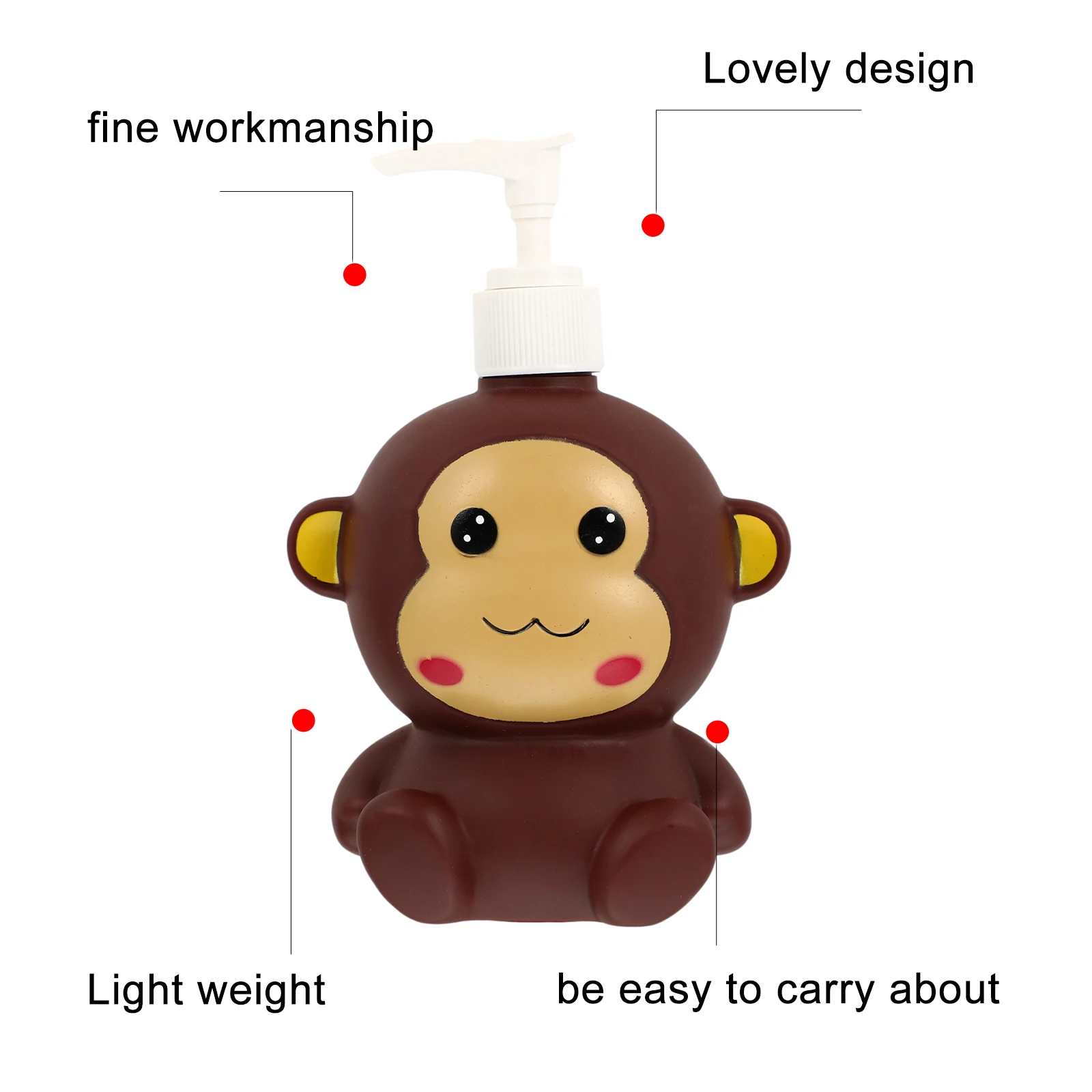 Lotion Dispenser Bottle Reusable Eco Friendly Cartoon Shampoo Pump Animal Shape Bathroom Decor Shower Gel Holder
Lotion Dispenser Bottle Reusable Eco Friendly Cartoon Shampoo Pump Animal Shape Bathroom Decor Shower Gel Holder
