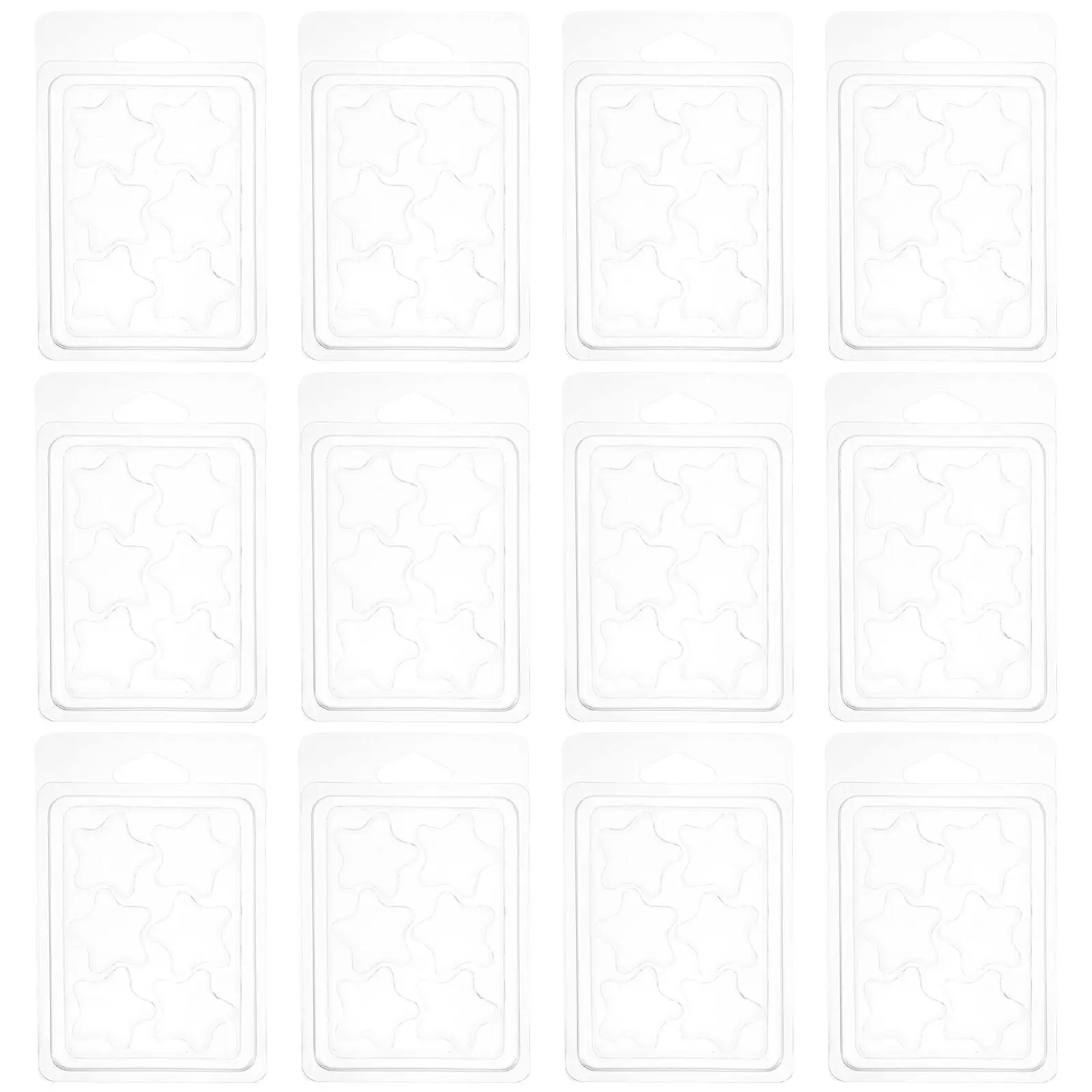 50Pcs Transparent Wax Melt Molds Clear Multi-Function Cube Containers Hanging Hole Storage Boxes for Soap Chocolate
50Pcs Transparent Wax Melt Molds Clear Multi-Function Cube Containers Hanging Hole Storage Boxes for Soap Chocolate