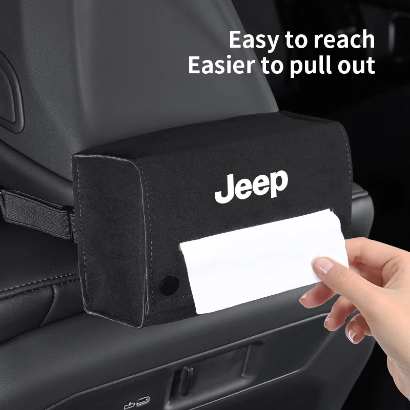 Suede Car Tissue Box Sun Visor Seat Back Paper Towel Storage Bag For Jeep Willys Liberty Rubicon Trail Renegade Wrangler Patriot
Suede Car Tissue Box Sun Visor Seat Back Paper Towel Storage Bag For Jeep Willys Liberty Rubicon Trail Renegade Wrangler Patriot