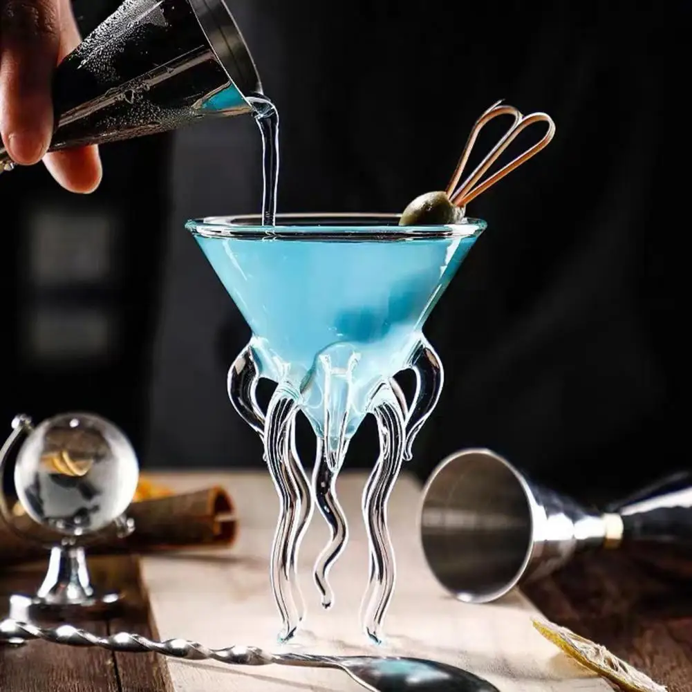 Unique Cocktail Glass Jellyfish Shape Cocktail Glass Artistic Stemware for Wine Cool Bar Decor Unique Birthday Gift for Her Him
Unique Cocktail Glass Jellyfish Shape Cocktail Glass Artistic Stemware for Wine Cool Bar Decor Unique Birthday Gift for Her Him