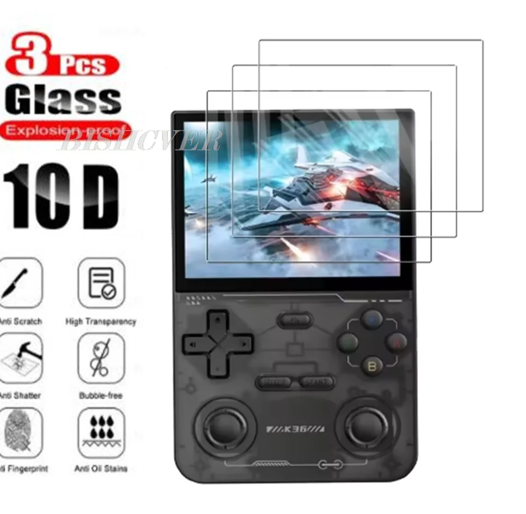 9H HD Tempered Glass For R36 Pro MAX Plus ULTRA Retro Game Console ON R36Pro R36Ultra R36Max Screen Protector Cover Film
9H HD Tempered Glass For R36 Pro MAX Plus ULTRA Retro Game Console ON R36Pro R36Ultra R36Max Screen Protector Cover Film
