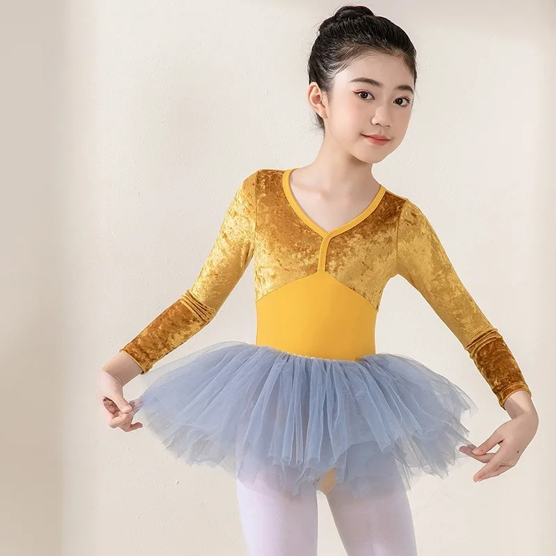 Yellow Ballet Leotard Gymnastics Set with Tulle Mesh Short Skirt Breathable Dancewear Training Exam Practice Performance Costume
Yellow Ballet Leotard Gymnastics Set with Tulle Mesh Short Skirt Breathable Dancewear Training Exam Practice Performance Costume