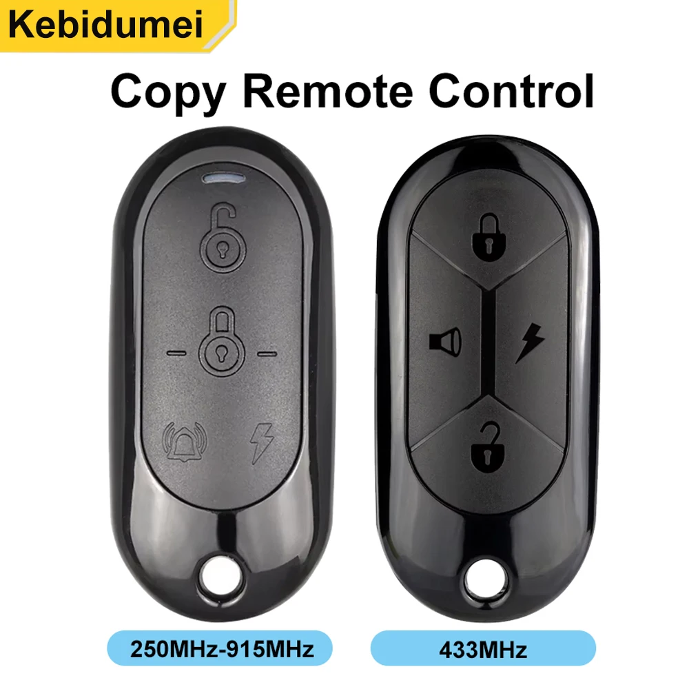 250MHz-915MHz 433MHz Garage Door Copy Remote Control Cloning RF Transmitter Wireless Remote Control For Gate Duplicator
250MHz-915MHz 433MHz Garage Door Copy Remote Control Cloning RF Transmitter Wireless Remote Control For Gate Duplicator