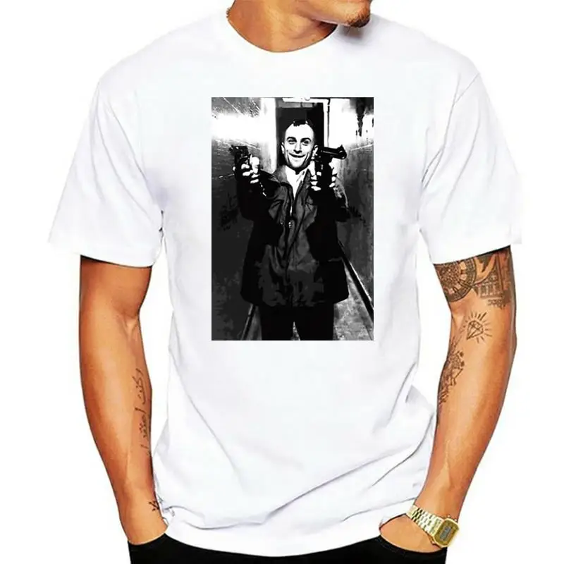 Taxi Driver Rober De Niro Classic T Shirt Man Print T-Shirt Hipster Top Tee Cotton Casual Shirt White Top Trend
Taxi Driver Rober De Niro Classic T Shirt Man Print T-Shirt Hipster Top Tee Cotton Casual Shirt White Top Trend