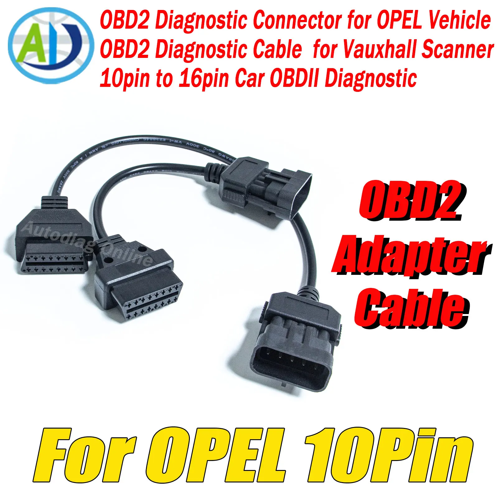 Для автомобиля OPEL 10-контактный на 16-контактный диагностический разъем OBD2 для сканера Vauxhall, автомобильный диагностический адаптер OBDII, кабель с OPCOM
Для автомобиля OPEL 10-контактный на 16-контактный диагностический разъем OBD2 для сканера Vauxhall, автомобильный диагностический адаптер OBDII, кабель с OPCOM