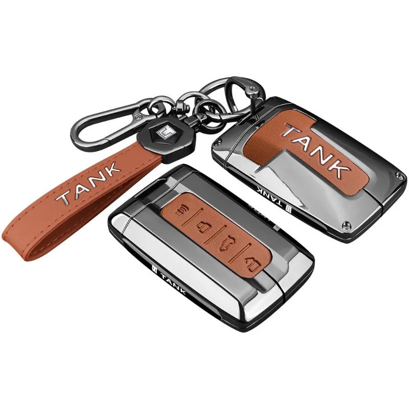 Premium Zinc Alloy Key Cover Case for Tank 300/500 (2025) - Protective Key Fob Shell Keychain
Premium Zinc Alloy Key Cover Case for Tank 300/500 (2025) - Protective Key Fob Shell Keychain