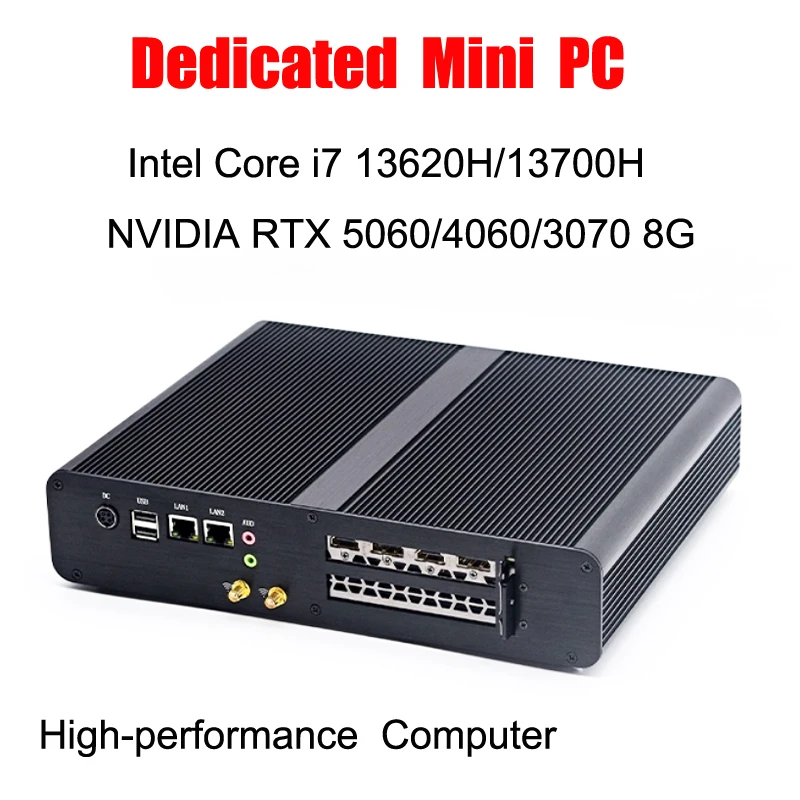Gamer Dedicated Mini PCNVIDIA GeForce RTX 5060/4060/3070 8G 3060M 12G Intel Core i7 13700H/13620H Win11 Настольный офисный компьютер
Gamer Dedicated Mini PCNVIDIA GeForce RTX 5060/4060/3070 8G 3060M 12G Intel Core i7 13700H/13620H Win11 Настольный офисный компьютер