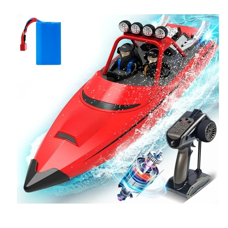 2.4G rescue boat simulation model high-speed turbojet brushless speedboat remote control boat model toy gift electric boat
2.4G rescue boat simulation model high-speed turbojet brushless speedboat remote control boat model toy gift electric boat
