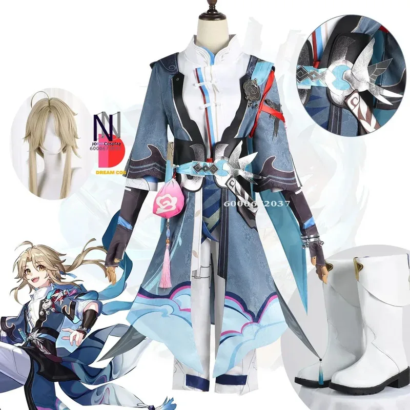 Honkai Star Rail Game Yanqing Cosplay Costume Party Outfits Full Set with Wig Shoes Role Play Clothes for Fans Events Hot Sale
Honkai Star Rail Game Yanqing Cosplay Costume Party Outfits Full Set with Wig Shoes Role Play Clothes for Fans Events Hot Sale