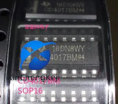 30pcs original new CD4017 CD4017BM SOP16 logic decimal counter 10 output
30pcs original new CD4017 CD4017BM SOP16 logic decimal counter 10 output