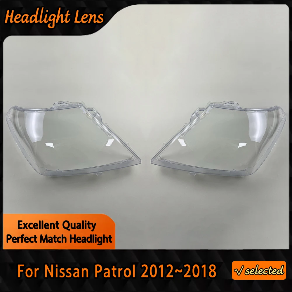 Auto Light Caps Car Headlamp Cover Transparent Lampshade Headlight Shell Replace Original Lens For Nissan Patrol 2012~2018
Auto Light Caps Car Headlamp Cover Transparent Lampshade Headlight Shell Replace Original Lens For Nissan Patrol 2012~2018