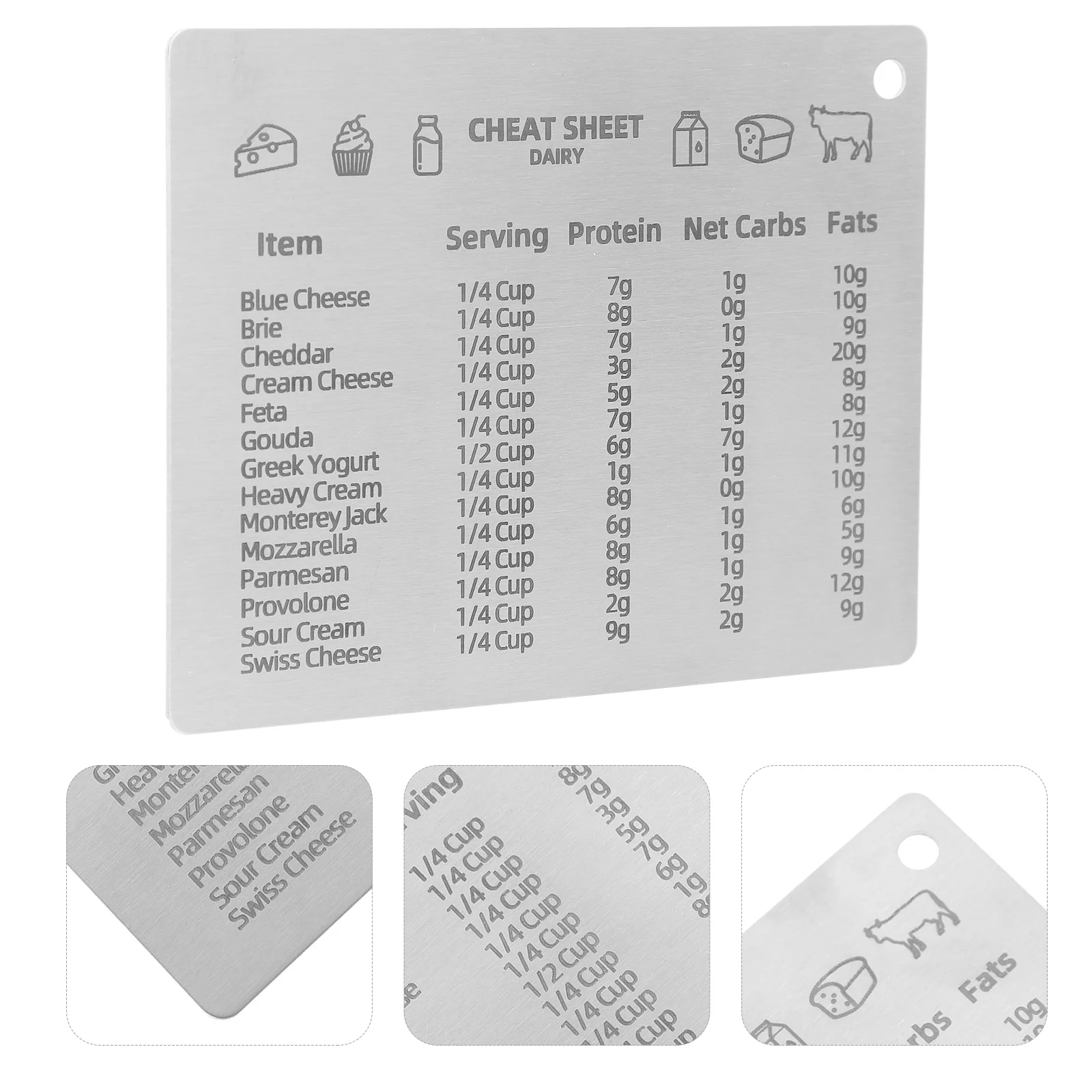 Compact Measure Equivalents Conversion Chart Magnetic Kitchen Refrigerator Magnet Baking Conversion Guide
Compact Measure Equivalents Conversion Chart Magnetic Kitchen Refrigerator Magnet Baking Conversion Guide