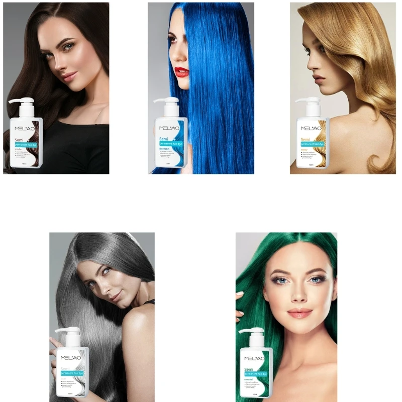 Hair Dye Shampoo for Gray Hair Semi-Permanent Hair Color Shampoo for Women Men 918D
Hair Dye Shampoo for Gray Hair Semi-Permanent Hair Color Shampoo for Women Men 918D