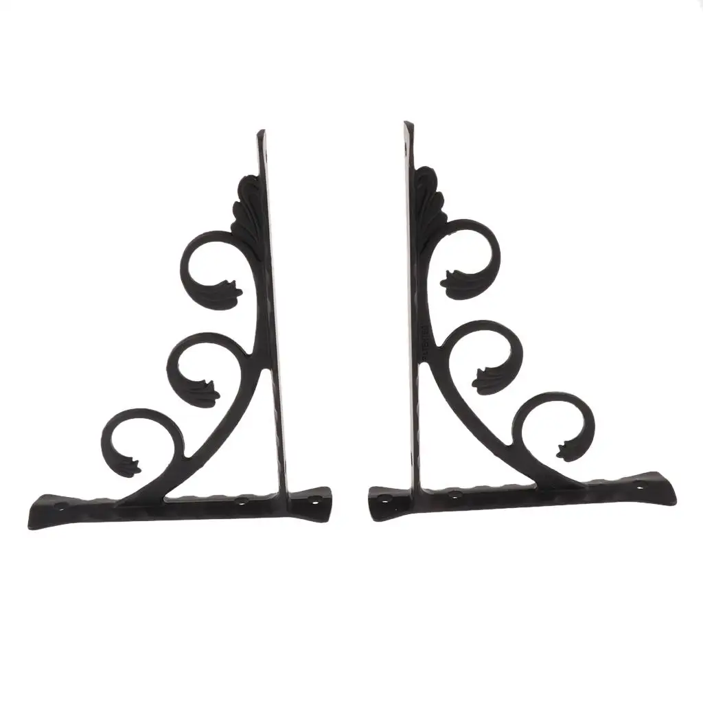 Aluminum Alloy Wall Shelf Bracket Black L Shaped Heavy Duty Angle Brace for Living Room Decor
Aluminum Alloy Wall Shelf Bracket Black L Shaped Heavy Duty Angle Brace for Living Room Decor