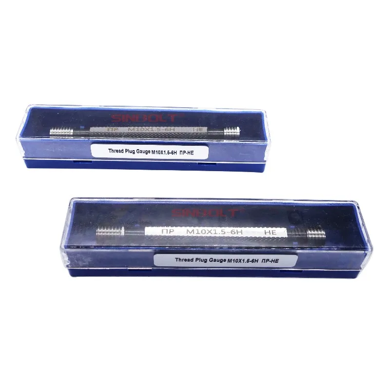 Genuine Chuan Brand Chengliang Metric Thread Plug Go/No-Go Gauge, Coarse & Fine Thread M2–M12
Genuine Chuan Brand Chengliang Metric Thread Plug Go/No-Go Gauge, Coarse & Fine Thread M2–M12