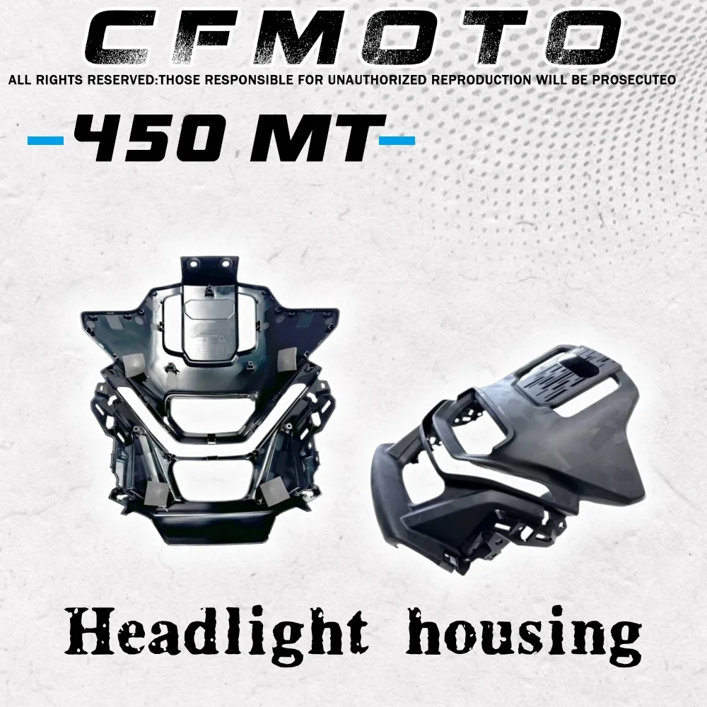Оригинальные детали мотоцикла, корпус фары, воздушный кожух, переднее крыло и капот для CFMOTO 450MT, 450mt, CF 450mt.
Оригинальные детали мотоцикла, корпус фары, воздушный кожух, переднее крыло и капот для CFMOTO 450MT, 450mt, CF 450mt.