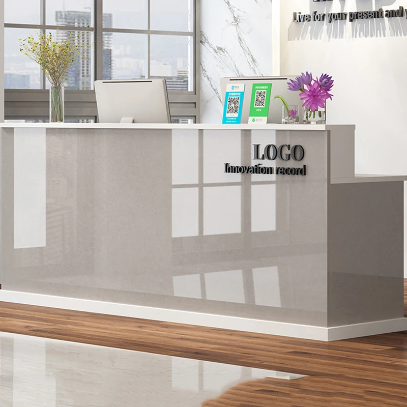 Luxury Reception Desk Senior Custom Bar Counter Salon Simple Glamour Unique Classic Mostrador Negocio Commercial Furniture
Luxury Reception Desk Senior Custom Bar Counter Salon Simple Glamour Unique Classic Mostrador Negocio Commercial Furniture