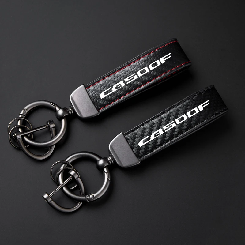 Motorcycle Carbon Fiber Patterned leather rope Keychain Keyring key ring For Honda CB500X CB500F CB 500X
Motorcycle Carbon Fiber Patterned leather rope Keychain Keyring key ring For Honda CB500X CB500F CB 500X