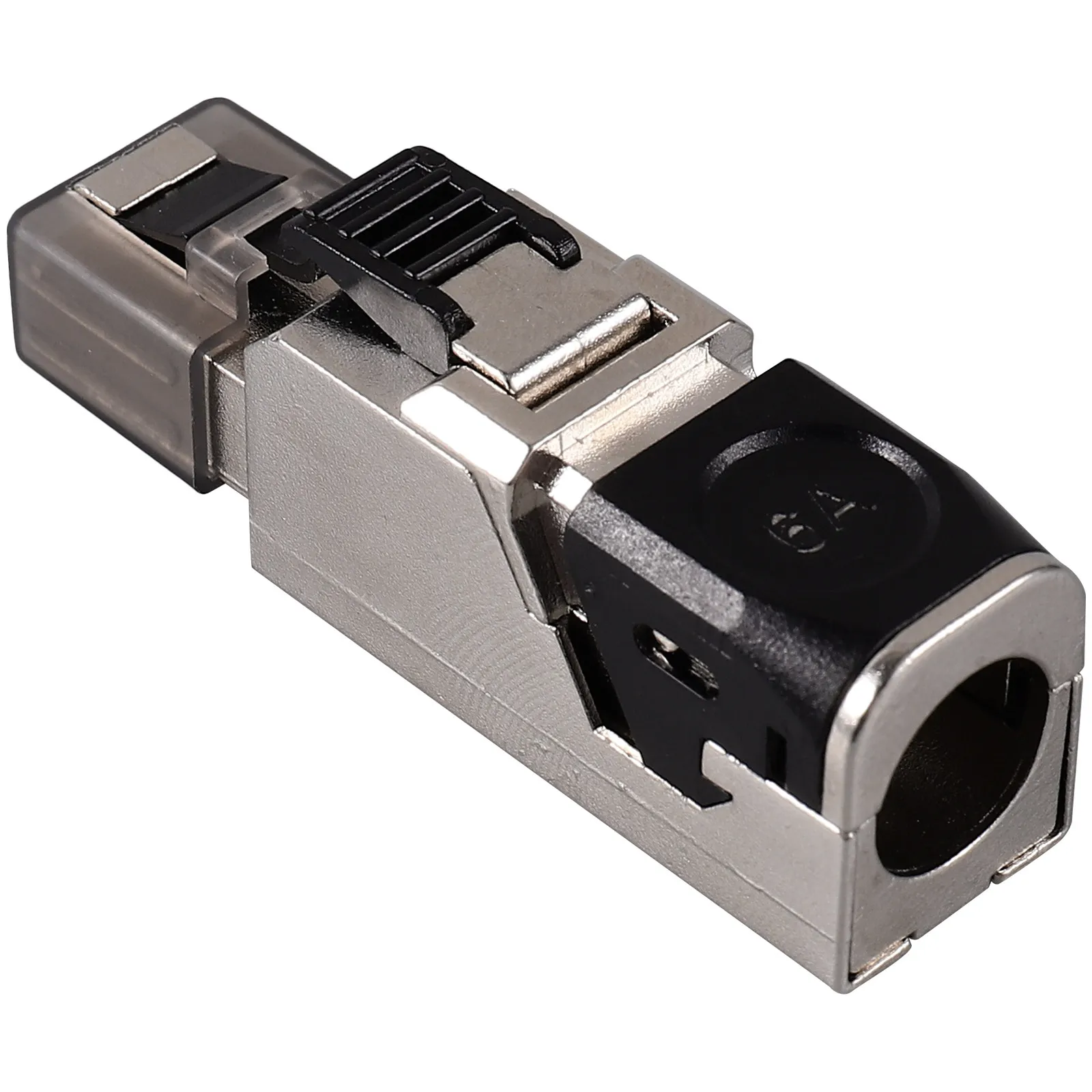 Shielded Pass Through Rj45 Connector for Cat 6A Ethernet Cable Fast Wiring Reinforced Bend Resistant Modular Plug Replacement
Shielded Pass Through Rj45 Connector for Cat 6A Ethernet Cable Fast Wiring Reinforced Bend Resistant Modular Plug Replacement