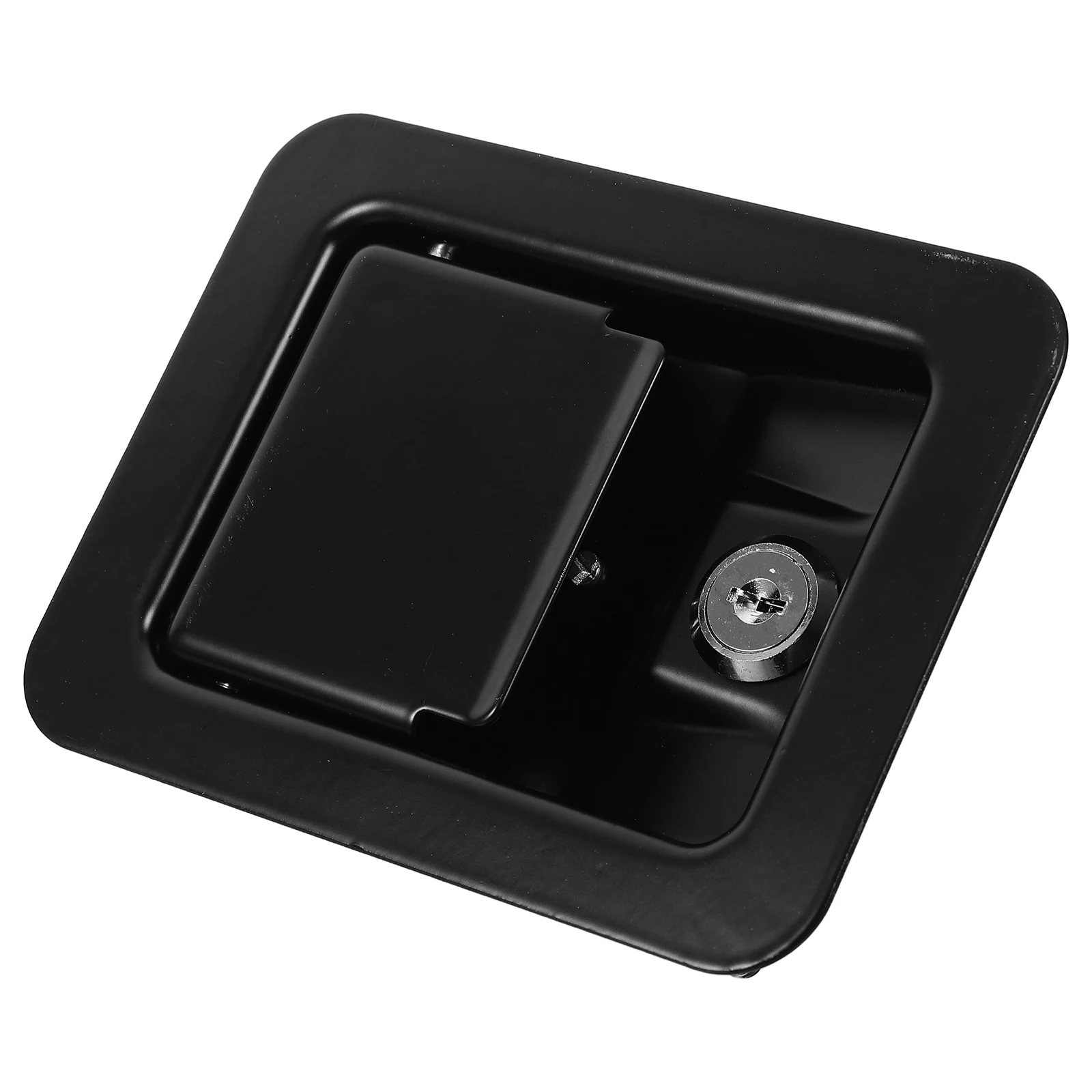 Electric Cabinet Lock Flush Mount Black Safety Handle Latches Durable High Security Easy Installation Versatile Design Camper
Electric Cabinet Lock Flush Mount Black Safety Handle Latches Durable High Security Easy Installation Versatile Design Camper