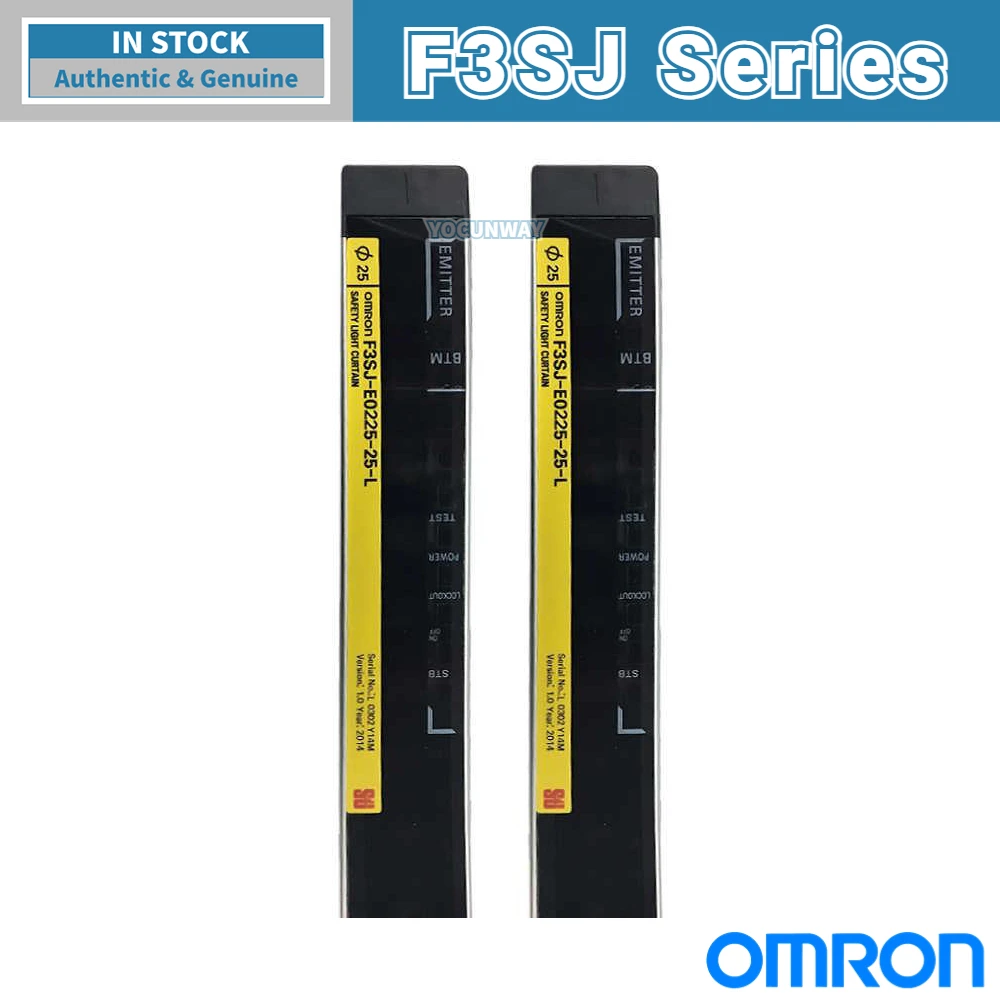 New Authentic Original OMRON Safety Light Curtain F3SJ-E0865P25 0945P25 1025P25 1105N25 NPN PNP
New Authentic Original OMRON Safety Light Curtain F3SJ-E0865P25 0945P25 1025P25 1105N25 NPN PNP