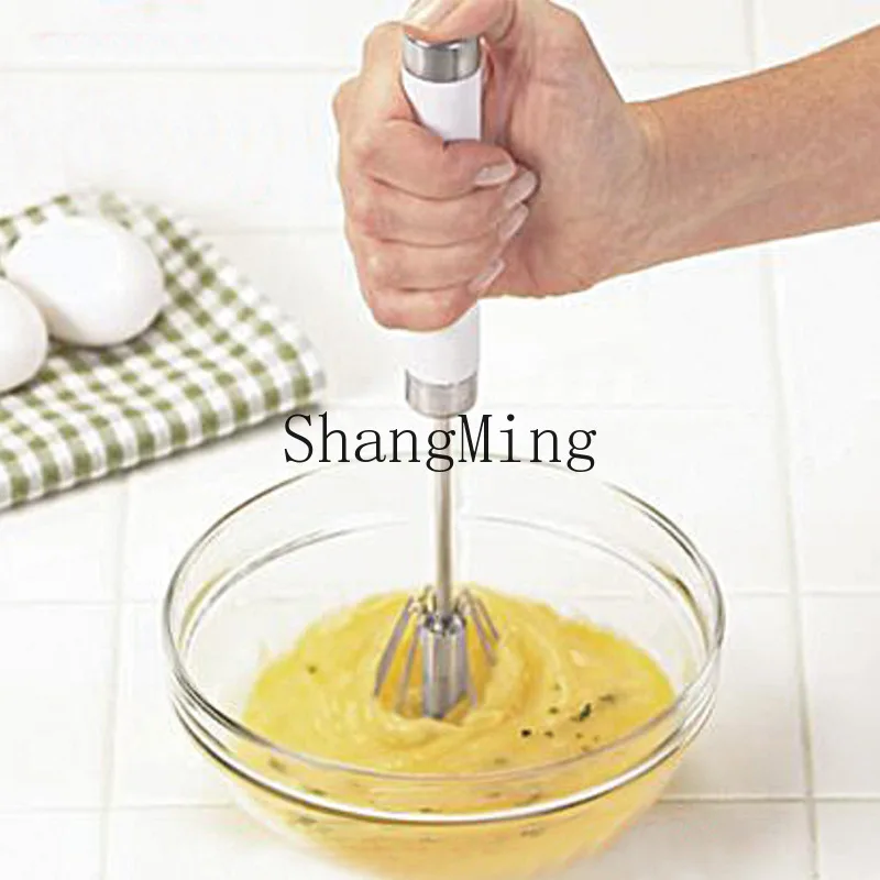 ZD Egg Beater Household Mini Semi-Automatic Manual Handheld Cream Beater Stainless Steel Egg Beater
ZD Egg Beater Household Mini Semi-Automatic Manual Handheld Cream Beater Stainless Steel Egg Beater