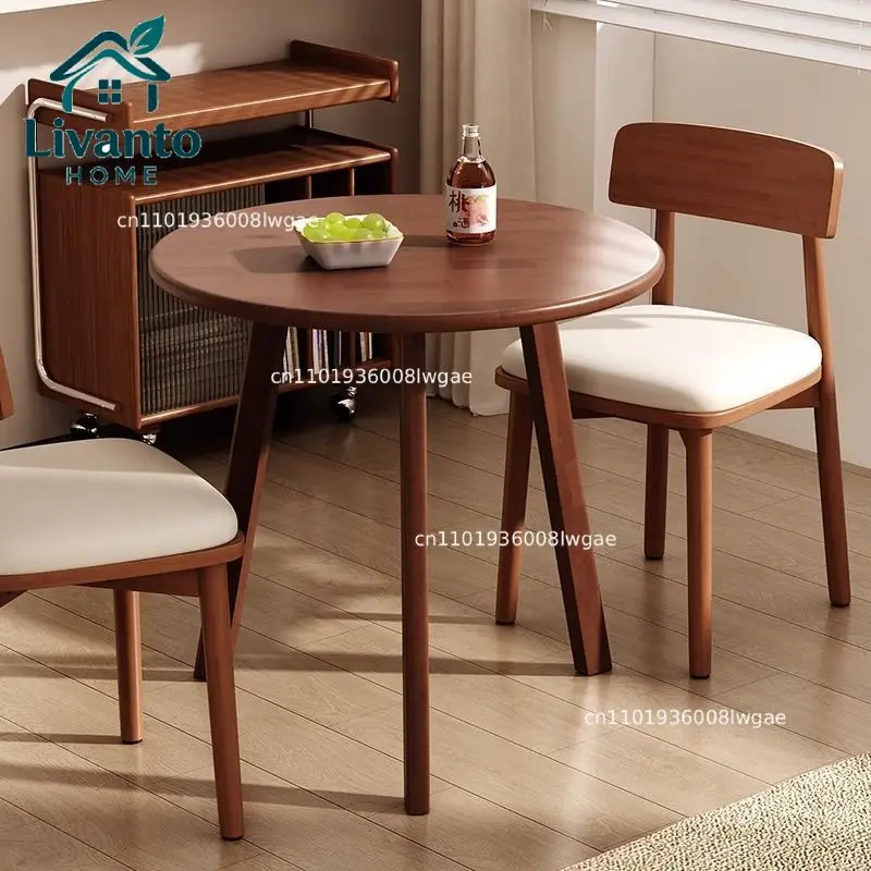Rubber Wood Small Round Table Solid Wood Coffee Table Modern Simple Design Living Room Bedroom Multi-purpose
Rubber Wood Small Round Table Solid Wood Coffee Table Modern Simple Design Living Room Bedroom Multi-purpose