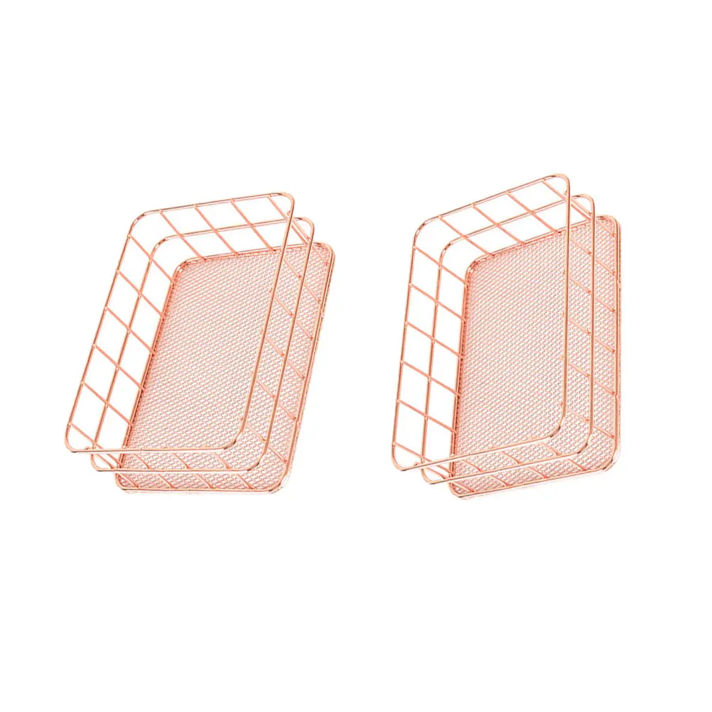 2 Pcs Iron Storage Box Material Living Room Multipurpose Basket Container Desktop ganizer Fine Texture
2 Pcs Iron Storage Box Material Living Room Multipurpose Basket Container Desktop ganizer Fine Texture
