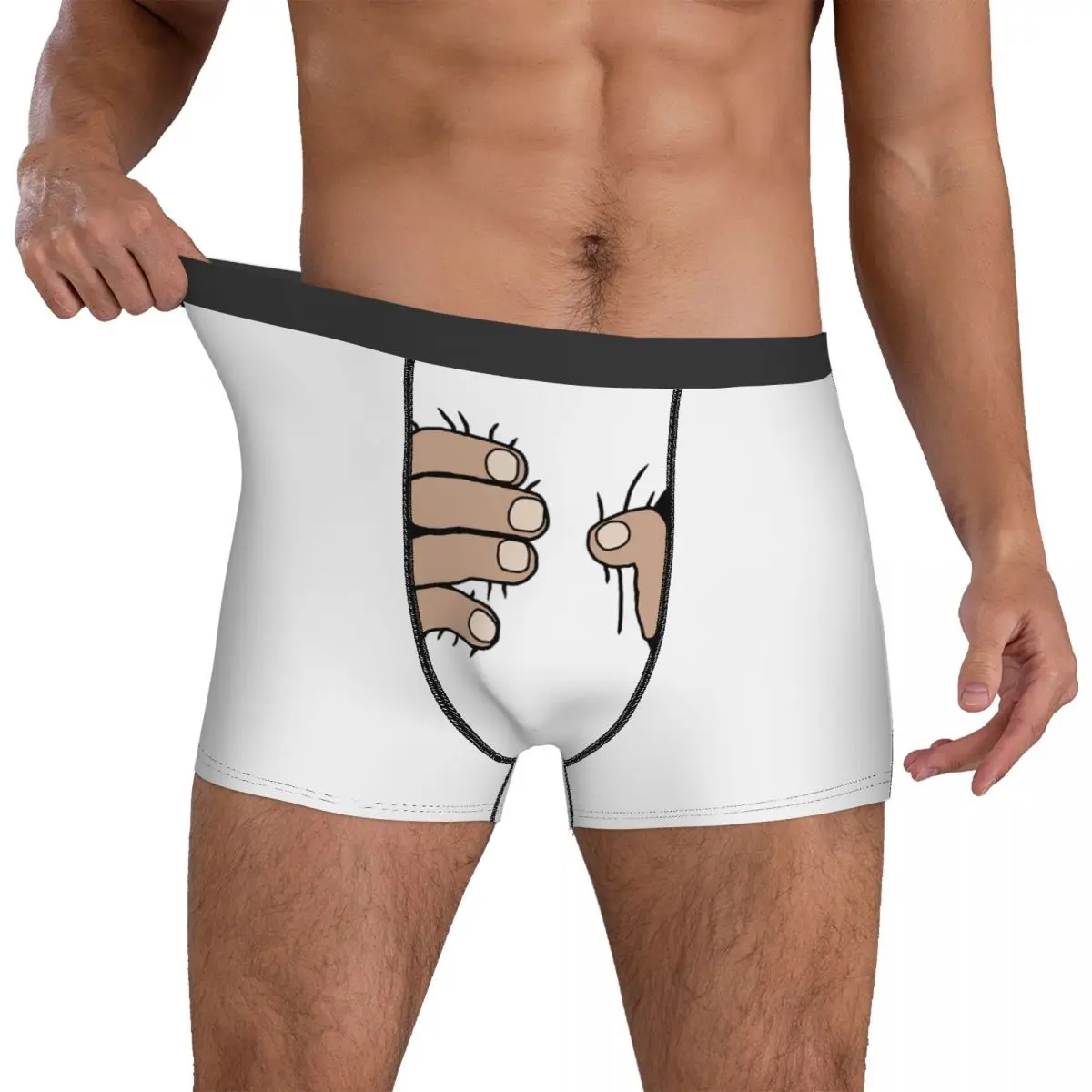 Squeeze Hand Underwear Males Underpants Pattern Breathable Boxershorts Quality Shorts Briefs Big Size 2XL
Squeeze Hand Underwear Males Underpants Pattern Breathable Boxershorts Quality Shorts Briefs Big Size 2XL