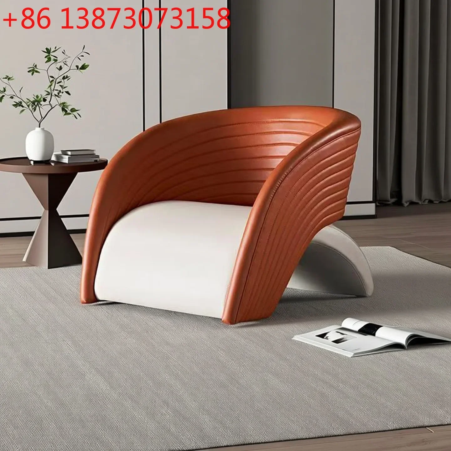 Special-shaped sofa chair living room creative minimalist curved leisure chair
Special-shaped sofa chair living room creative minimalist curved leisure chair