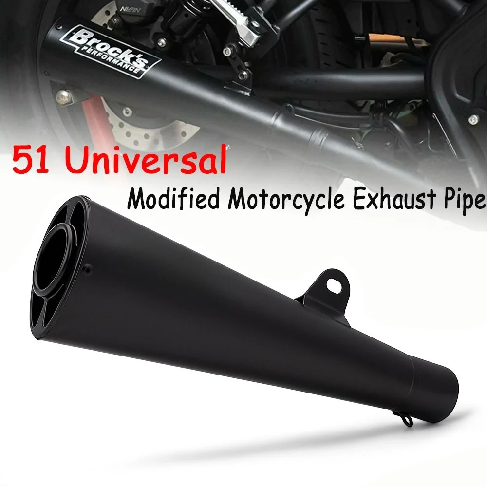 Universal 51mm motorcycle exhaust muffler DB Killer For Moto Bro Brock FZ6 MT07 CB650R CB400 Z1000 SV650
Universal 51mm motorcycle exhaust muffler DB Killer For Moto Bro Brock FZ6 MT07 CB650R CB400 Z1000 SV650