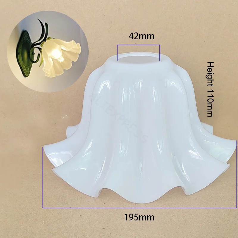 DIY E27 Acrylic Bell Orchid Lampshade Unit for Wall Night Chandelier, Restaurant Lighting Component
DIY E27 Acrylic Bell Orchid Lampshade Unit for Wall Night Chandelier, Restaurant Lighting Component