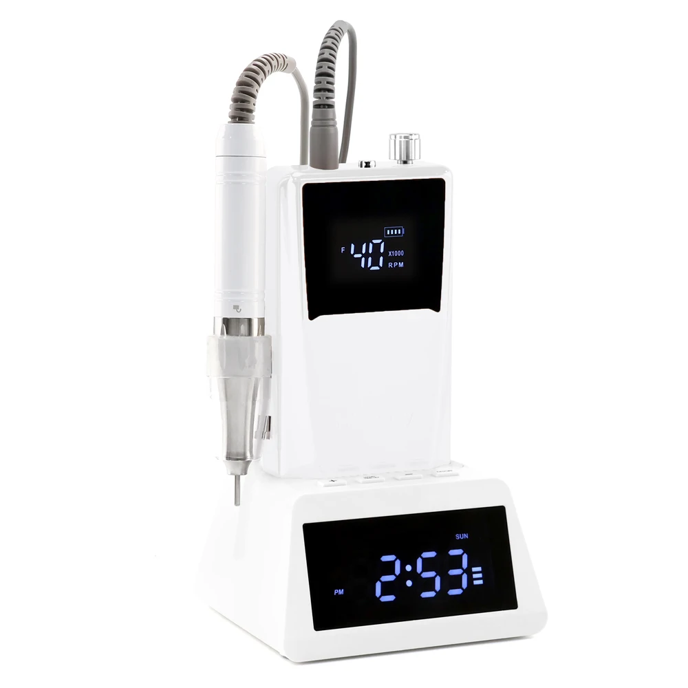 Customize Logo 65W Coreless Motor 40000RPM Nail Sander Slim Handpiece Professional Nail Drill Machine with Charging Station
Customize Logo 65W Coreless Motor 40000RPM Nail Sander Slim Handpiece Professional Nail Drill Machine with Charging Station