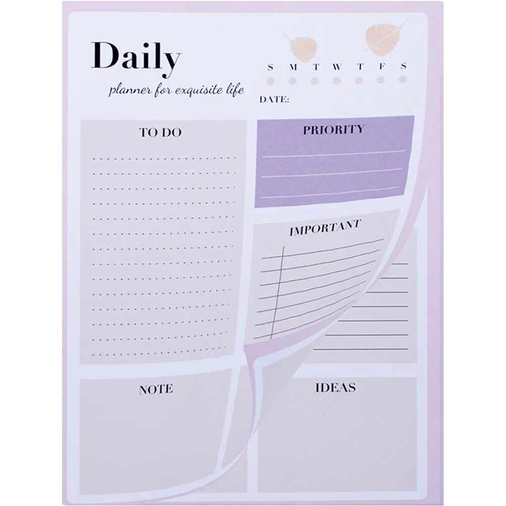Planner Notepad Premium Smooth Writing Surface Daily Memo Pad for Teens Schedules Notes to-Do Lists Portable Compact
Planner Notepad Premium Smooth Writing Surface Daily Memo Pad for Teens Schedules Notes to-Do Lists Portable Compact