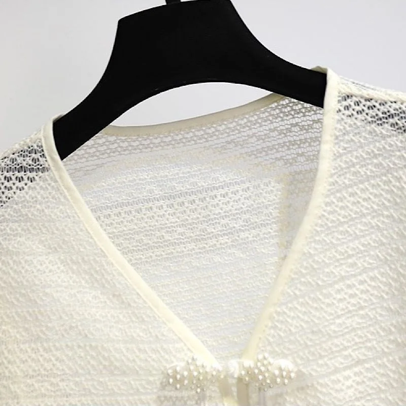 Versatile ort Cardigan Summer Women's Dr Outerwear Small awl Lightweight Fly Sve Modal Fabric Abstract Pattern
Versatile ort Cardigan Summer Women's Dr Outerwear Small awl Lightweight Fly Sve Modal Fabric Abstract Pattern