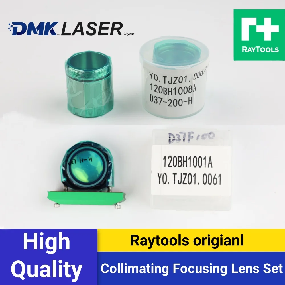 Raytools original Collimating Focusing Lens group D30 F100 F125 F200mm with Lens Holder assembly for cutting head BM111 BT204S
Raytools original Collimating Focusing Lens group D30 F100 F125 F200mm with Lens Holder assembly for cutting head BM111 BT204S
