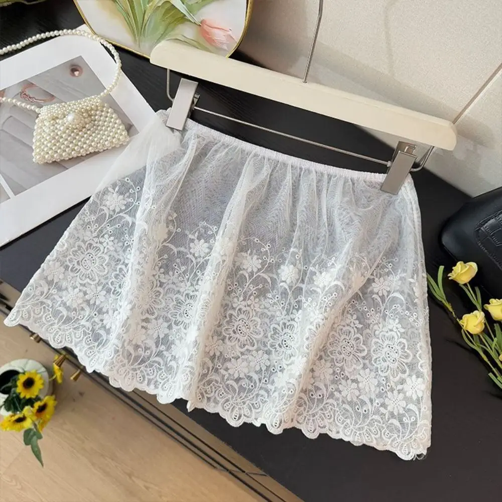 Модная мини-юбка с вышивкой цветов и кружевной отделкой, прозрачная, с декоративной вставкой, короткая, для украшения джинсов
Модная мини-юбка с вышивкой цветов и кружевной отделкой, прозрачная, с декоративной вставкой, короткая, для украшения джинсов