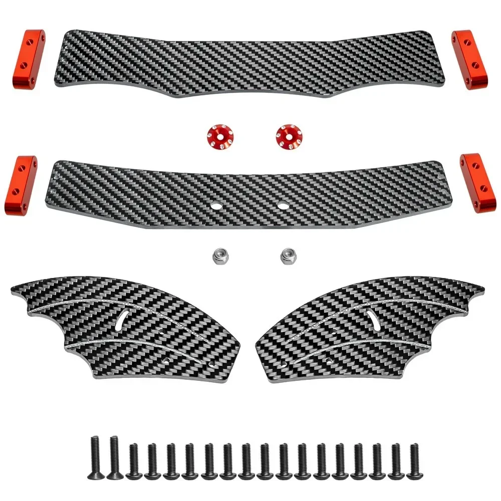 Carbon Fiber Adjustable Tail Wing Rear Spoiler for ARRMA 1/8 TYPHON RC Car Upgrade Parts Accessories
Carbon Fiber Adjustable Tail Wing Rear Spoiler for ARRMA 1/8 TYPHON RC Car Upgrade Parts Accessories