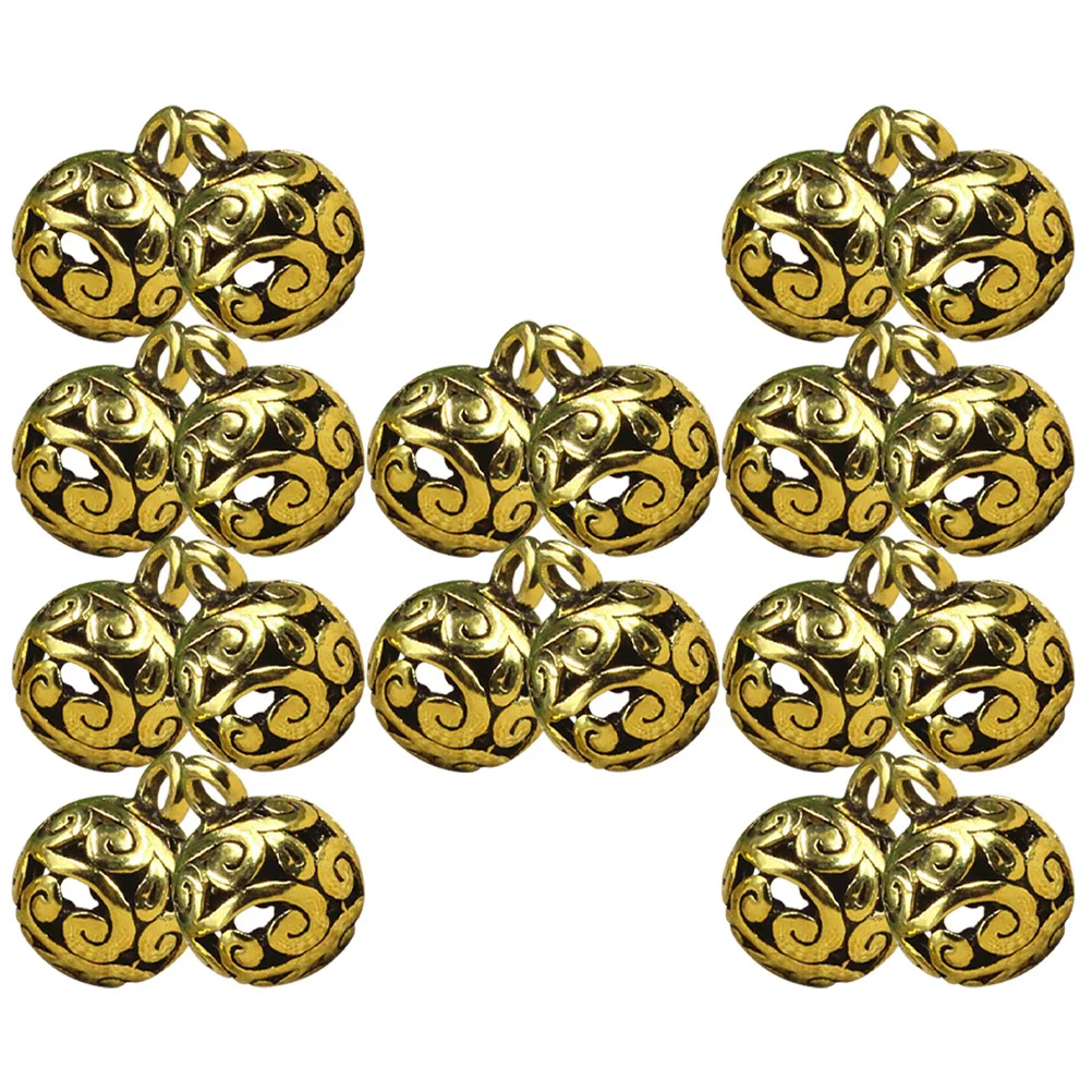 20Pcs Vintage Hollow Ball Pendants Alloy Charms DIY Jewelry Necklace Bracelet Making Hollow Ball Charms
20Pcs Vintage Hollow Ball Pendants Alloy Charms DIY Jewelry Necklace Bracelet Making Hollow Ball Charms