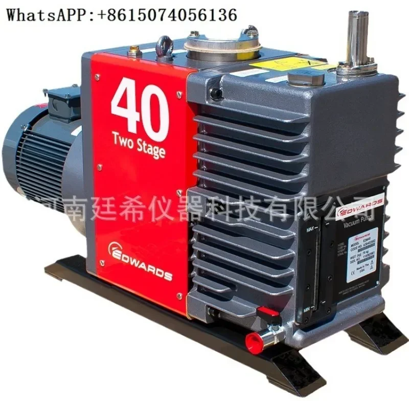 E-dward E2M40 direct drive rotary vane pump E2M80 mechanical oil pump freezing dehydration A36501935
E-dward E2M40 direct drive rotary vane pump E2M80 mechanical oil pump freezing dehydration A36501935