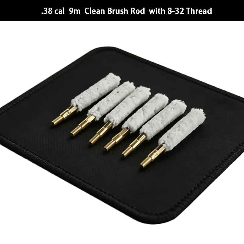 6pcs Toy Gun Accessory,Gun Barrel Cleaning Kits,for 9mm/.38/.357 Caliber with 8-32Thread,for Hunting Handgun Pistols Cleaning
6pcs Toy Gun Accessory,Gun Barrel Cleaning Kits,for 9mm/.38/.357 Caliber with 8-32Thread,for Hunting Handgun Pistols Cleaning
