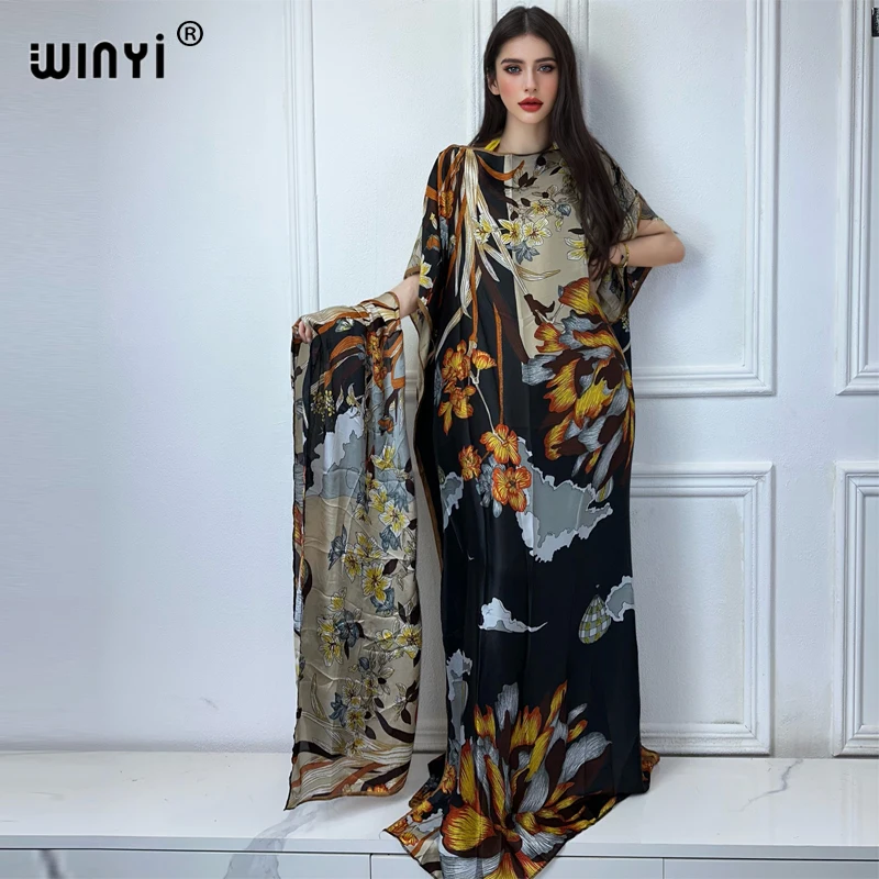 WINYI African Women boho print dress with belt abaya dubai luxury traditional outfit muslim sets woman maxi Dress evening dress
WINYI African Women boho print dress with belt abaya dubai luxury traditional outfit muslim sets woman maxi Dress evening dress