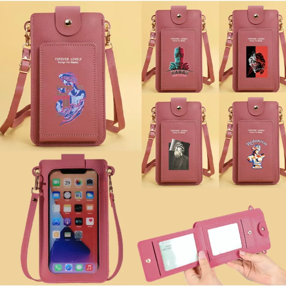 Простые портативные женские сумки с рисунком скульптуры, сумка для мобильного телефона, сумка через плечо, легкая универсальная сумка-кошельки
Простые портативные женские сумки с рисунком скульптуры, сумка для мобильного телефона, сумка через плечо, легкая универсальная сумка-кошельки