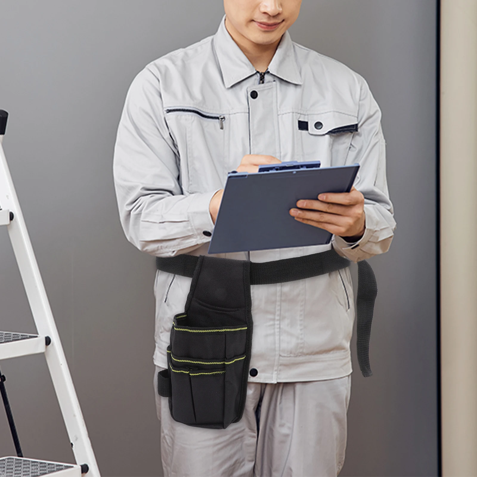 Oxford Cloth Tool Kit Bag Multiple Pockets Cleaning Tools Portable Waist Pouch Adjustable Belt Garden Electrician Utility
Oxford Cloth Tool Kit Bag Multiple Pockets Cleaning Tools Portable Waist Pouch Adjustable Belt Garden Electrician Utility