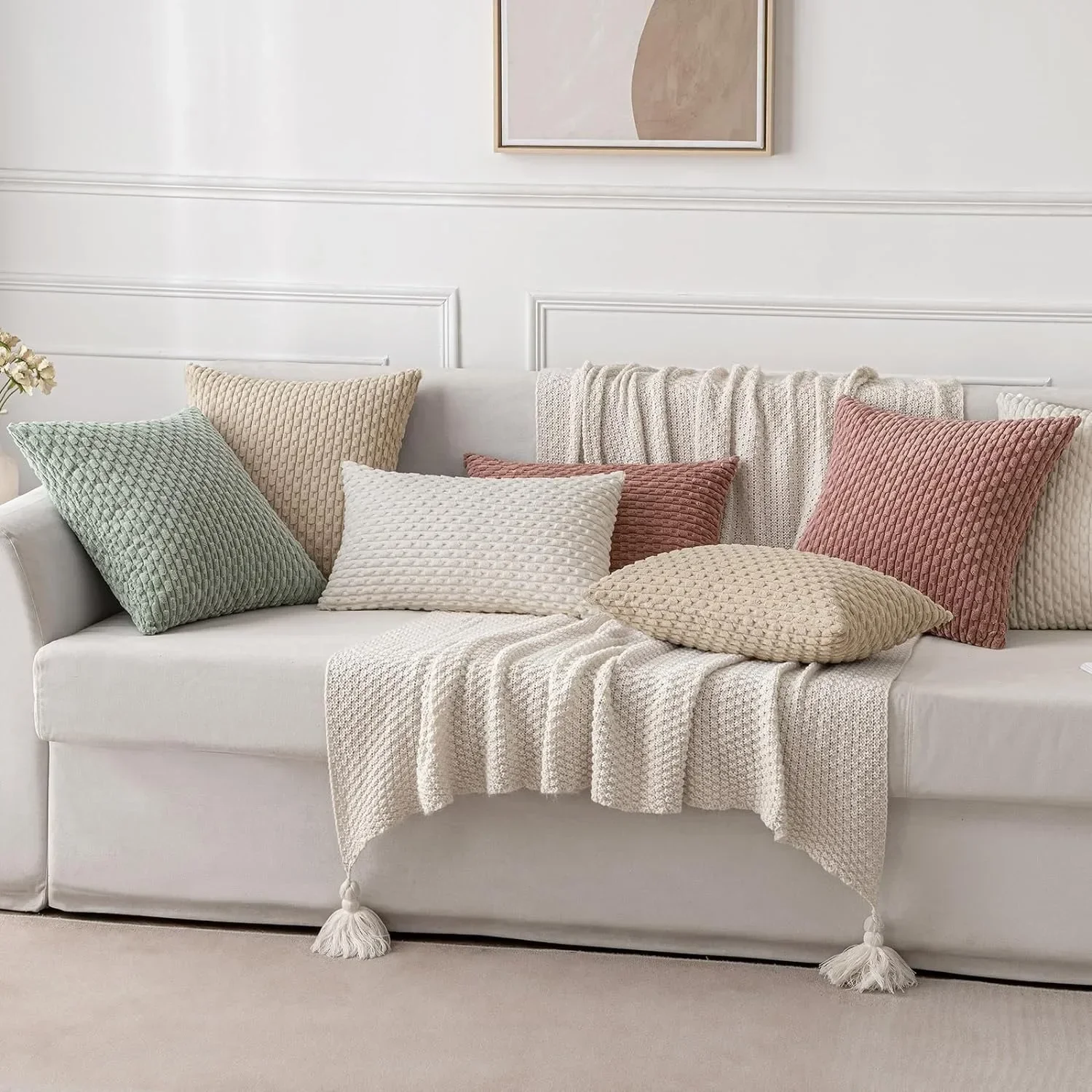 Striped Throw Pillow Cover 18x18 Inch Beige Boho Corduroy Cushion Cover From Sofa Living Room Modern Home Pillowcase Home Decro
Striped Throw Pillow Cover 18x18 Inch Beige Boho Corduroy Cushion Cover From Sofa Living Room Modern Home Pillowcase Home Decro