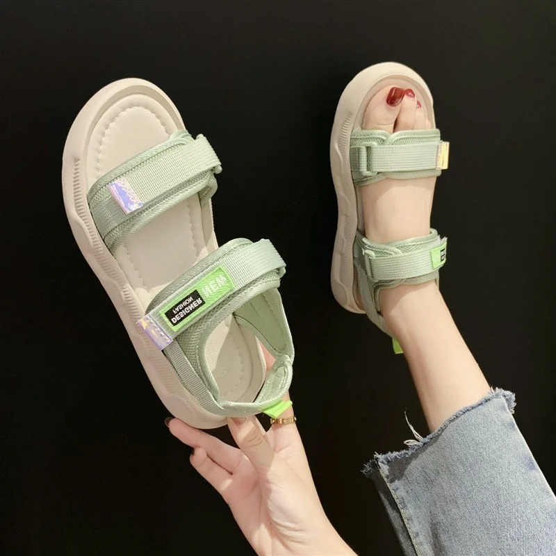 Women's Shoes Fashion Sporty Beach Sandals Comfortable Non-Slip Adjustable Strap Breathable Mesh Summer Platform Shoes
Women's Shoes Fashion Sporty Beach Sandals Comfortable Non-Slip Adjustable Strap Breathable Mesh Summer Platform Shoes
