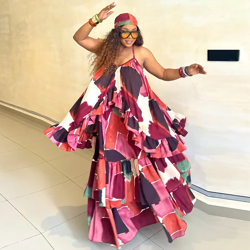 2026 African Dresses For Women Elegant Spring Summer Sleeveless Dashiki Maxi Dress Ladies Traditional African Clothing Outfits
2026 African Dresses For Women Elegant Spring Summer Sleeveless Dashiki Maxi Dress Ladies Traditional African Clothing Outfits